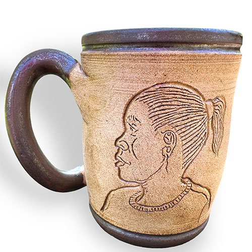 Eugene Etched Face Mug DP3116